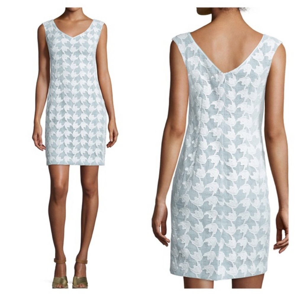 NWT Tory Burch Brooklyn Lace V-Neck Sheath Dress NWT